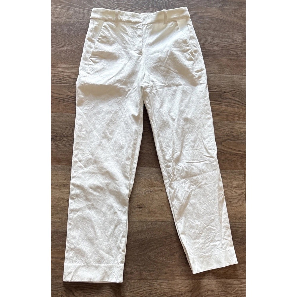 J Crew Kallie Pant Women's Size 4 Crop Chino Stretch Preppy Casual